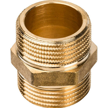 Ниппель Ду 20 (3/4") наружная резьба STOUT